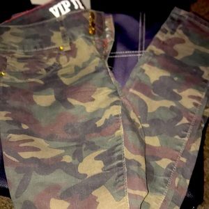 Army fatigue jeans